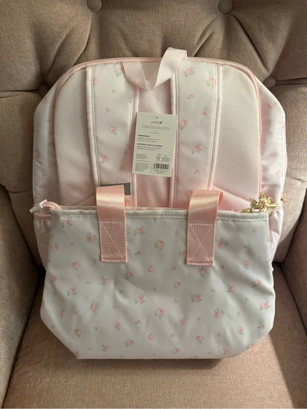 🎀LoveShackFancy Target backpack and lunch tote bag set NEW🎀